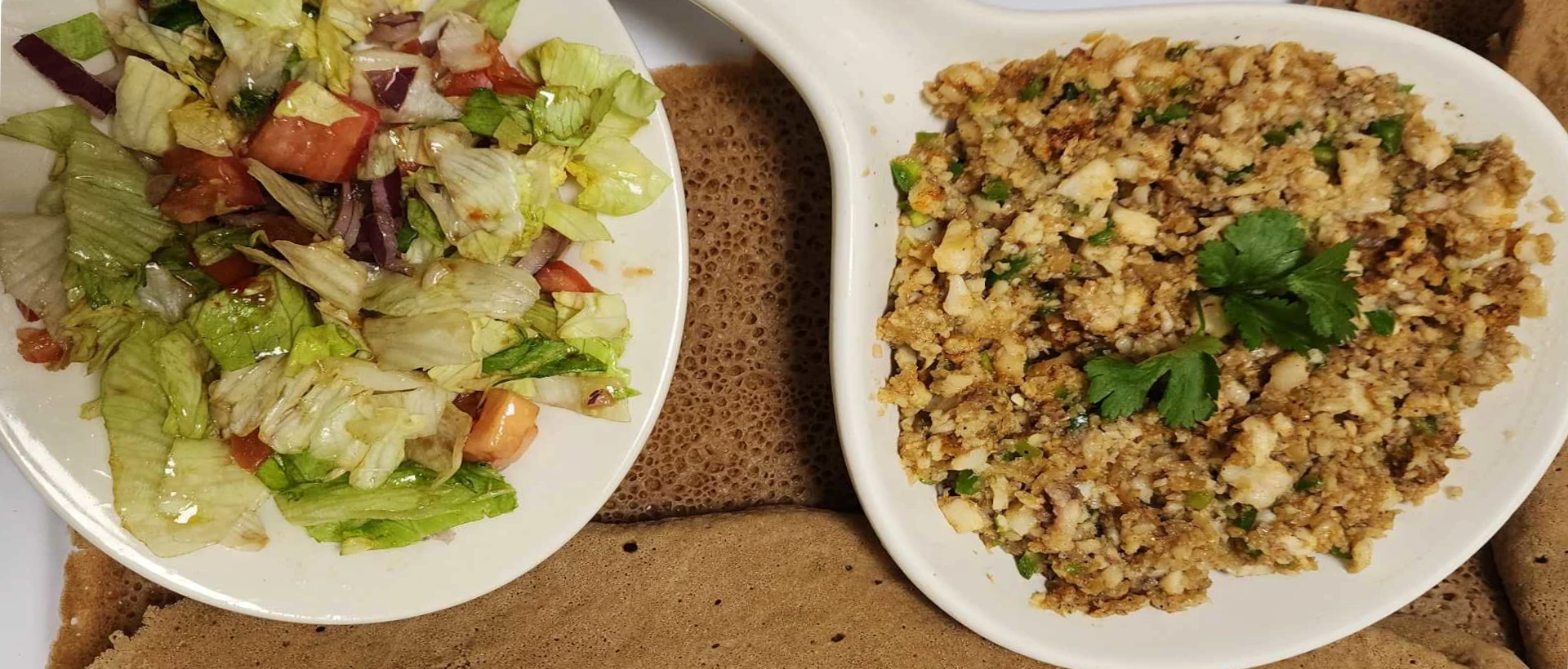 Ethiopian Asa Kitfo (Fish Steak Tartar)