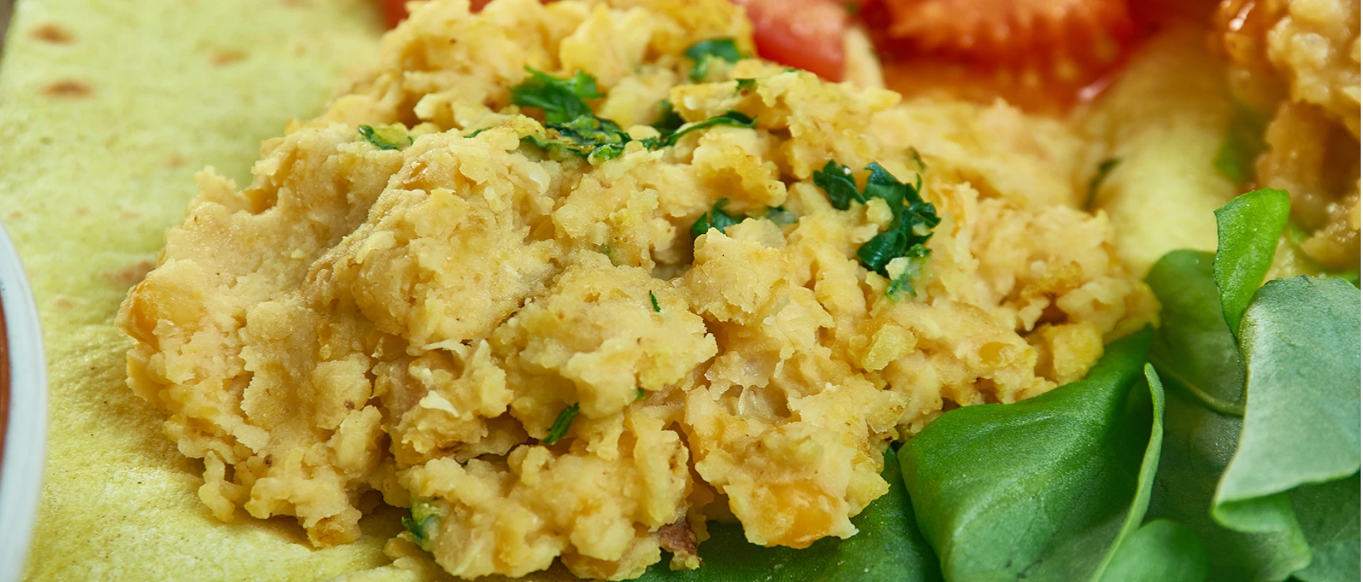 Ethiopia Buticha Ethiopian Chickpea Flour Salad