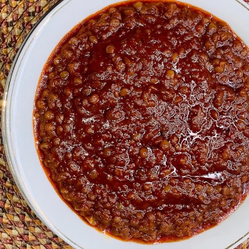 Defen Misir Wet - Ethiopian Spiced Red Lentil Stew