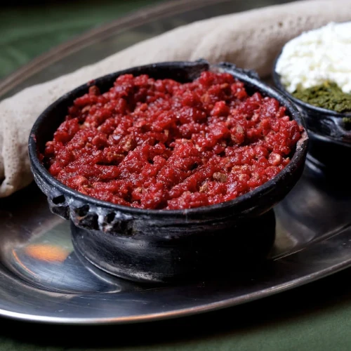 Kitfo Ethiopian Traditional Dish