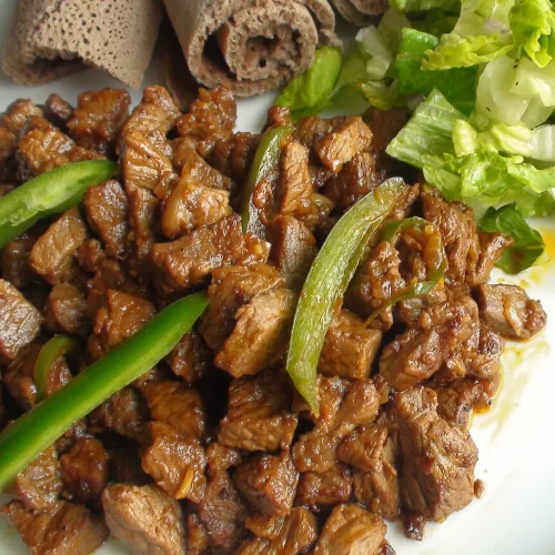 Tibs (Ethiopian Stir Fried Beef)