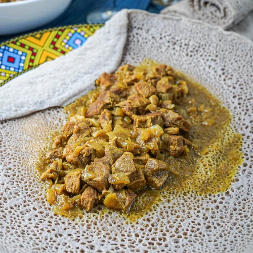 YeBeg Alecha Wot (Ethiopian Yellow Lamb Stew)